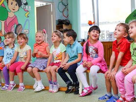 Beispielbild Kindergartengruppe