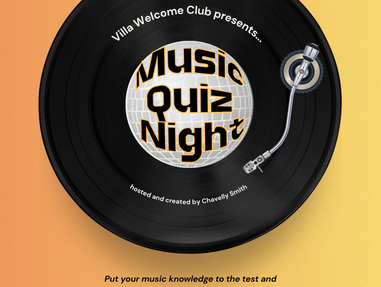 Villa Welcome Club's Musik Quiz Night
