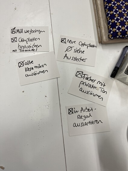 Bild zu: Die Keramikwerkstatt sicher und solidarisch nutzen - Bildvergrößerung