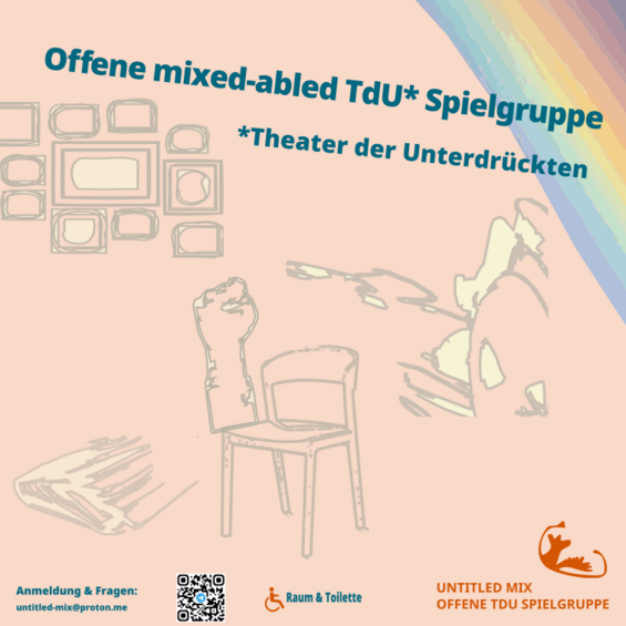 Bild zu: Offene mix-abled TdU Spielgruppe (Theater der Unterdrückten) - Bildvergrößerung