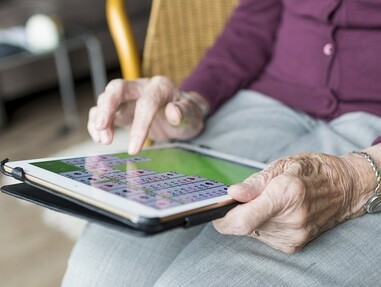 Senioren gehen Online