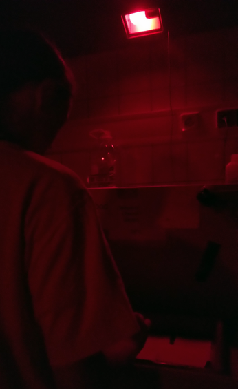 Bild zu: fotoszene Atelierbesuch im Fotolabor - Medienwerkstatt Leipzig - Bildvergrößerung