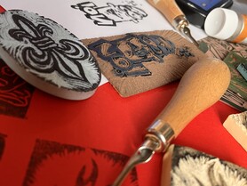 Kreative Ferien! Themenwoche Linolschnitt & Druck