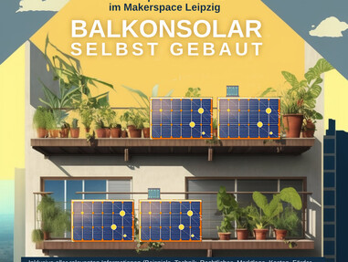 Balkon-Solaranlage selber bauen