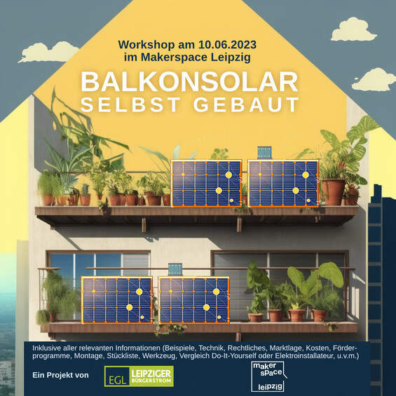 Bild zu: Balkon-Solaranlage selber bauen - Bildvergrößerung