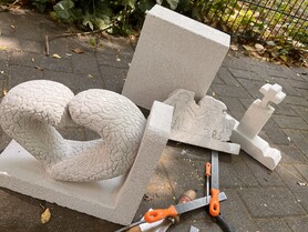 Kreative Ferien! Themenwoche Skulpturen aus Gasbeton