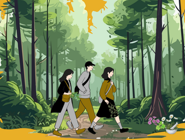 Villa Welcome Club's Wild Herb Walk