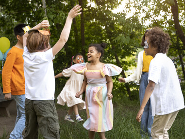 Familienfest am Gartenhaus