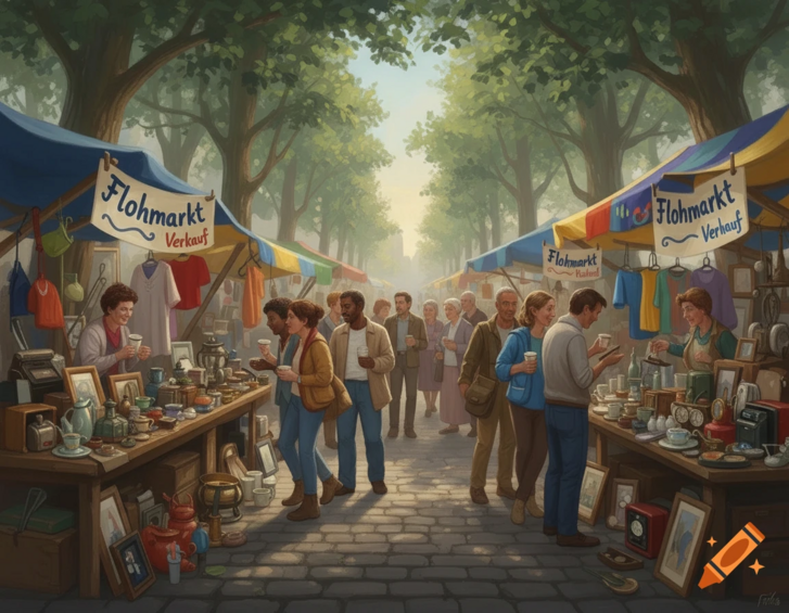 Bild zu: VILLA - Osterflohmarkt - Bildvergrößerung